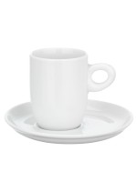 Кофейная пара 90мл с блюдцем со смещенным центром  Optima Vista Alegre
