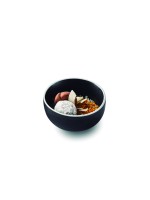 Соусник черный матовый 90мл 8см Pordamsa Ethnic bowls