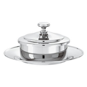 Масленка 9см с крышкой Sambonet серия Elite