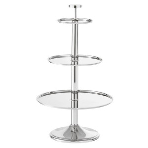 Этажерка 3-х ярусная 38х64,5см Sambonet серия Elite Этажерка 3-х ярусная 38х64,5см Sambonet серия Elite