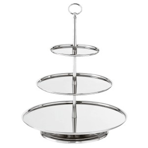 Этажерка 3-х ярусная 38х47см Sambonet серия Elite Этажерка 3-х ярусная 38х47см Sambonet серия Elite