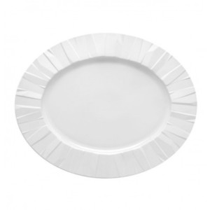 Тарелка овальная 42х36см матовая Matrix Vista Alegre
