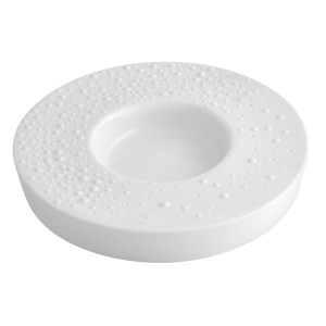 Тарелка круглая 23см с круглой выемкой глянцевая Mineral Vista Alegre