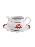 Соусник с подставочной тарелкой 350мл серия Jane Coral Vista Alerge