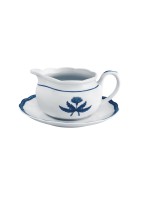 Соусник с подставочной тарелкой 350мл серия Jane Blue Vista Alerge