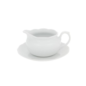 Соусник с подстановочной тарелкой 350мл Bragança White Vista Alegre