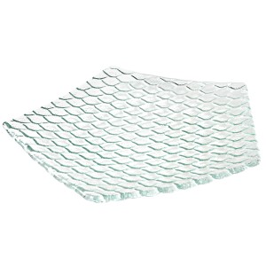 Блюдо из стекла 23см 'Pentagon Clear' Silica Vista Alegre