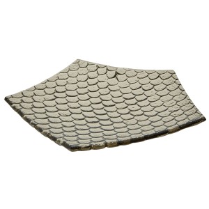 Блюдо из стекла 23см 'Pentagon Brown' Silica Vista Alegre