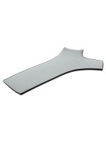 Блюдо из стекла 31х19см 'Tree Grey' Silica Vista Alegre