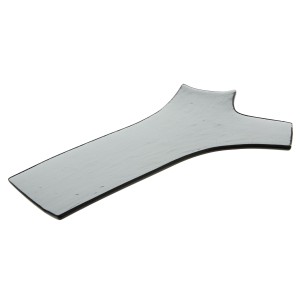 Блюдо из стекла 31х19см 'Tree Grey' Silica Vista Alegre