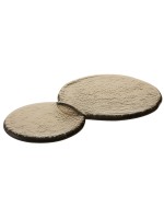 Блюдо из стекла 18х11см 'Bubbles Brown' Silica Vista Alegre