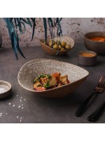 Блюдо 21*19,5*6,8 см, Brown Taiga Untouched. P.L. Proff Cuisine