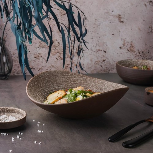 Блюдо  24,5*21,5*8 см, Brown Taiga Untouched, P.L. Proff Cuisine