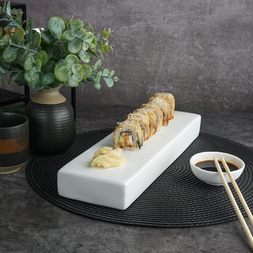 Блюдо 33*10*4см,фарфор,серия 