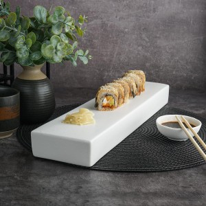 Блюдо 40,8*9,7*4см,фарфор,серия 