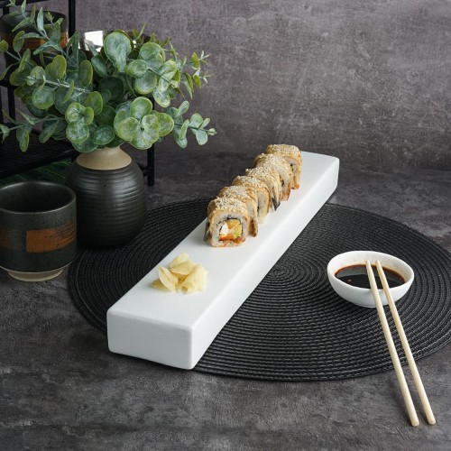 Блюдо 42,5*7,3*3,5 см,фарфор,серия 