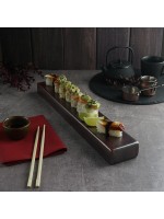 Блюдо 42,5*7*3,5см,фарфор,серия 