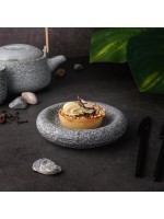 Блюдо 15,5*3,4 см, Stone Untouched Taiga,  P.L. Proff Cuisine