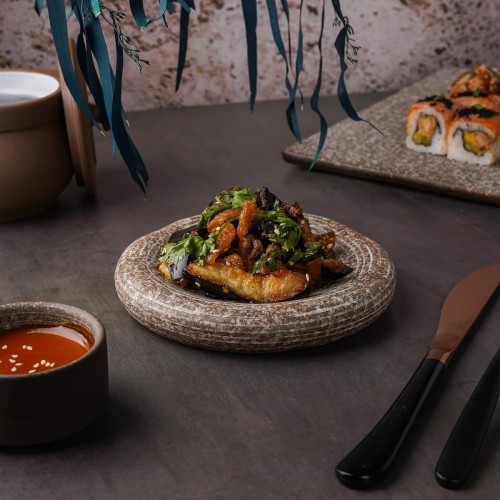 Блюдо для 15*2 см, Brown Taiga Untouched, P.L. Proff Cuisine