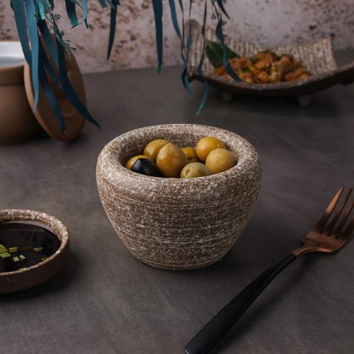 Блюдо для подачи 11,6*7 см, Brown Taiga Untouched, P.L. Proff Cuisine