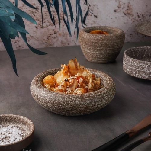 Блюдо для подачи 15,5*4,6 см, Brown Taiga Untouched, P.L. Proff Cuisine