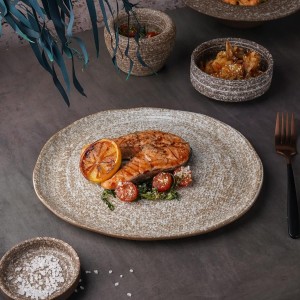 Блюдо для подачи  29*25*1 см, Brown Taiga Untouched, P.L. Proff Cuisine