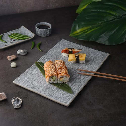 Блюдо для подачи  32*20*1,3 см, Stone Untouched Taiga, P.L. Proff Cuisine