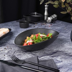 Блюдо для подачи Black Raw Stellar 25*16*6,4 см, P.L. Proff Cuisine Блюдо для подачи Black Raw Stellar 25*16*6,4 см, P.L. Proff Cuisine