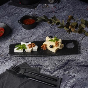 Блюдо для подачи Black Raw Steller 32,5*10*1,3 см, P.L. Proff Cuisine Блюдо для подачи Black Raw Steller 32,5*10*1,3 см, P.L. Proff Cuisine