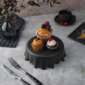 Блюдо для подачи d=16 см, h=6.5 см, серия 