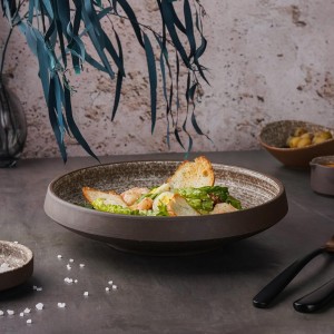 Блюдо для подачи 23,5*6,3 см, Brown Taiga Untouched, P.L. Proff Cuisine Блюдо для подачи 23,5*6,3 см, Brown Taiga Untouched, P.L. Proff Cuisine