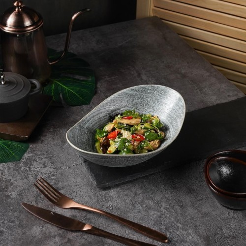 Блюдо для подачи с покрытием 23*13*6,5 см, Glossy Stone Untouched Taiga, P.L. Proff Cuisine
