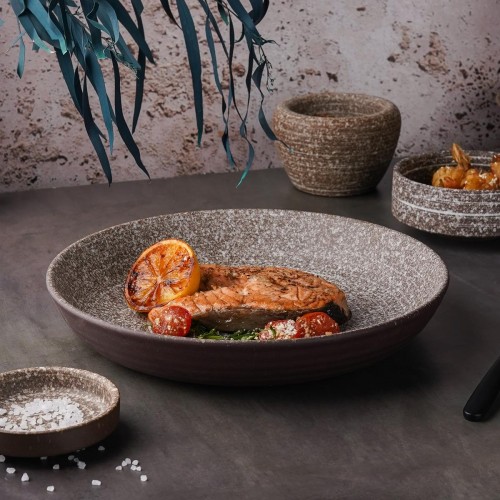 Блюдо для подачи/салатник 25,7*4,5 см, 1300 мл, Brown Taiga Untouched, P.L. Proff Cuisine