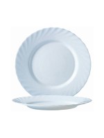 Блюдо круглое Luminarc Trianon 27,5 см стеклокерамика, белый цвет, ARC, Франция