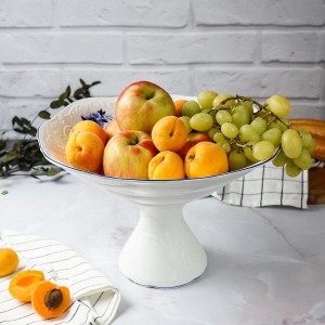 Блюдо на ножке,десертное 31 см,коллекция 