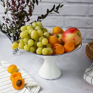 Блюдо на ножке,десертное d=25см, см,коллекция 