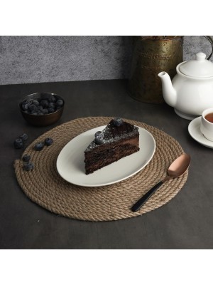 Блюдо 21 см, фарфор 