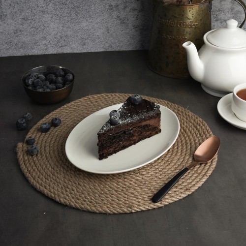 Блюдо 21 см, фарфор 