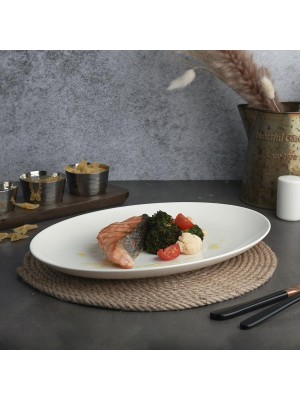 Блюдо 31 см, фарфор 