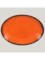 Блюдо овальное RAK Porcelain LEA Orange 32 см (оранжевый цвет)