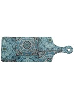 Блюдо,поднос меламиновый, 47*17 см , Damask Blue,  P.L.