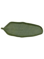 Блюдо,поднос меламиновый 64.5*24*3.5см  P.L. Green Banana Leaf