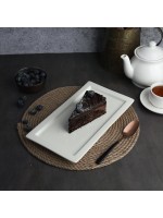 Блюдо 15*27 см, фарфор 