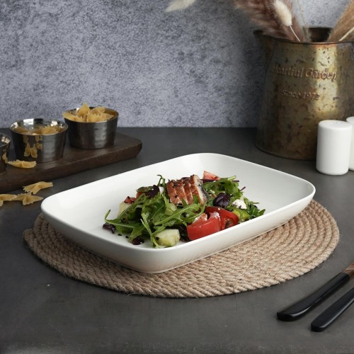 Блюдо 18,5*25,5 см, фарфор 