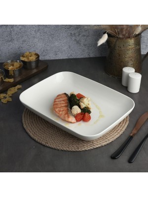 Блюдо 22,5*30,5 см, фарфор 