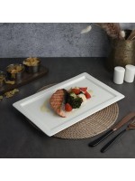 Блюдо 20*32 см, фарфор 