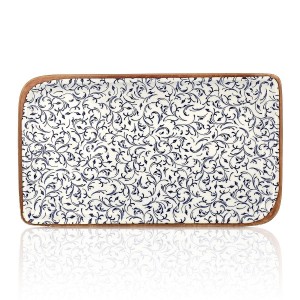 Блюдо прямоугольное 35*16 см, фарфор,серия 