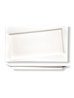 Блюдо прямоугольное со смещенным дном 30,5*18 см, P.L. Proff Cuisine