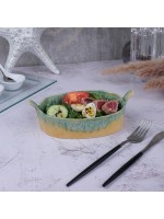 Блюдо,салатник 19,5*11,2 см, 450 мл, керамика 