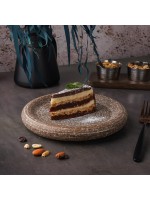 Блюдо для подачи 21*3,3 см, Brown Taiga Untouched, P.L. Proff Cuisine